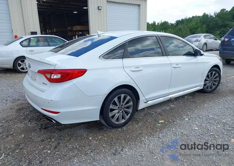 2015 Hyundai Sonata Sport из США, поврежденный, VIN 5NPE34AF9FH043433